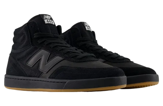 New balance nb numeric 440 high v2 black / gum