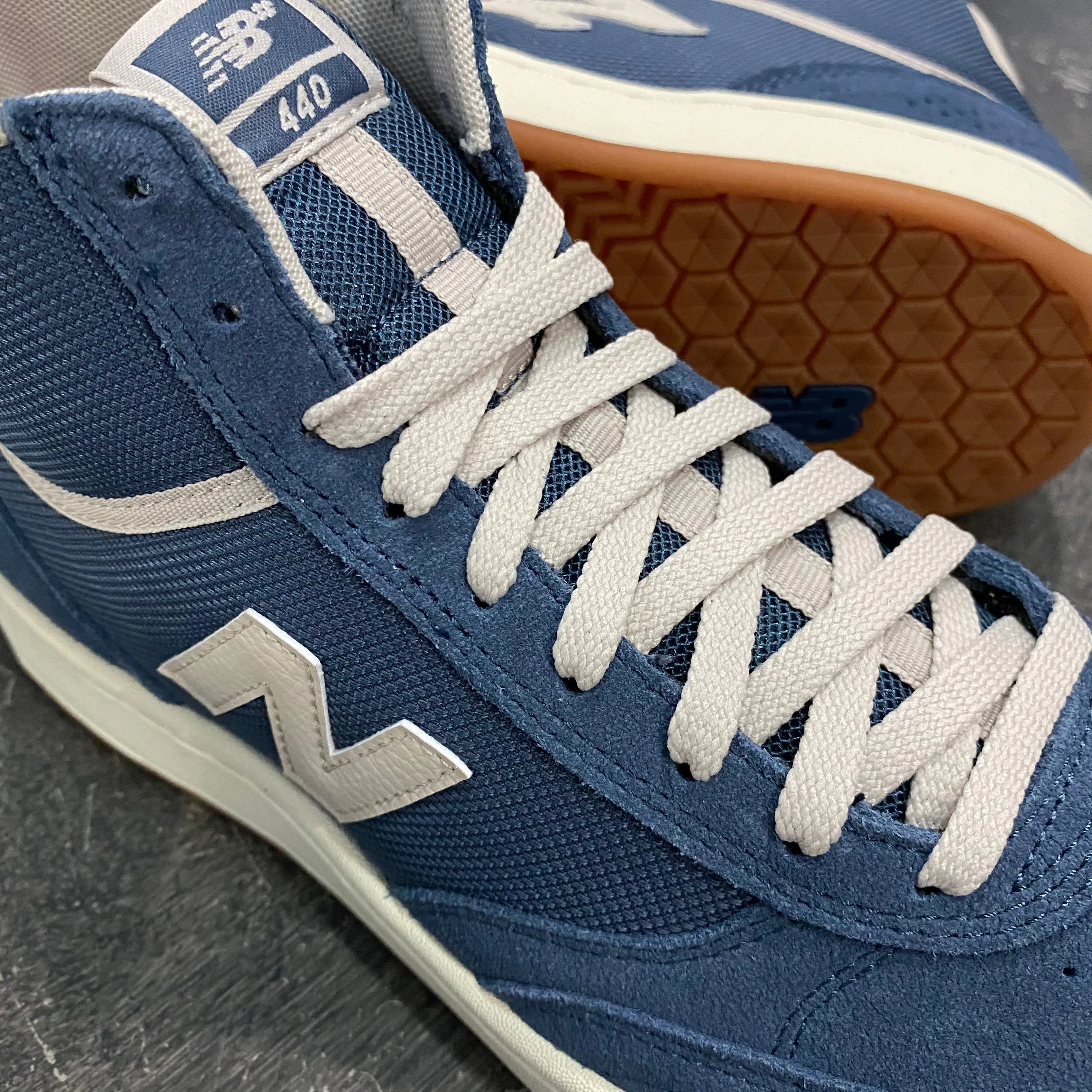 New Balance Numeric 440 High Slate Blue/White