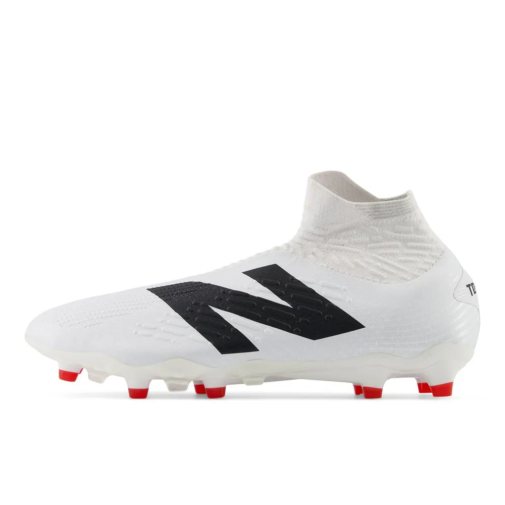 New Balance Tekela Pro V4+ (Wide/2E) FG Soccer Cleats | Whiteout Pack