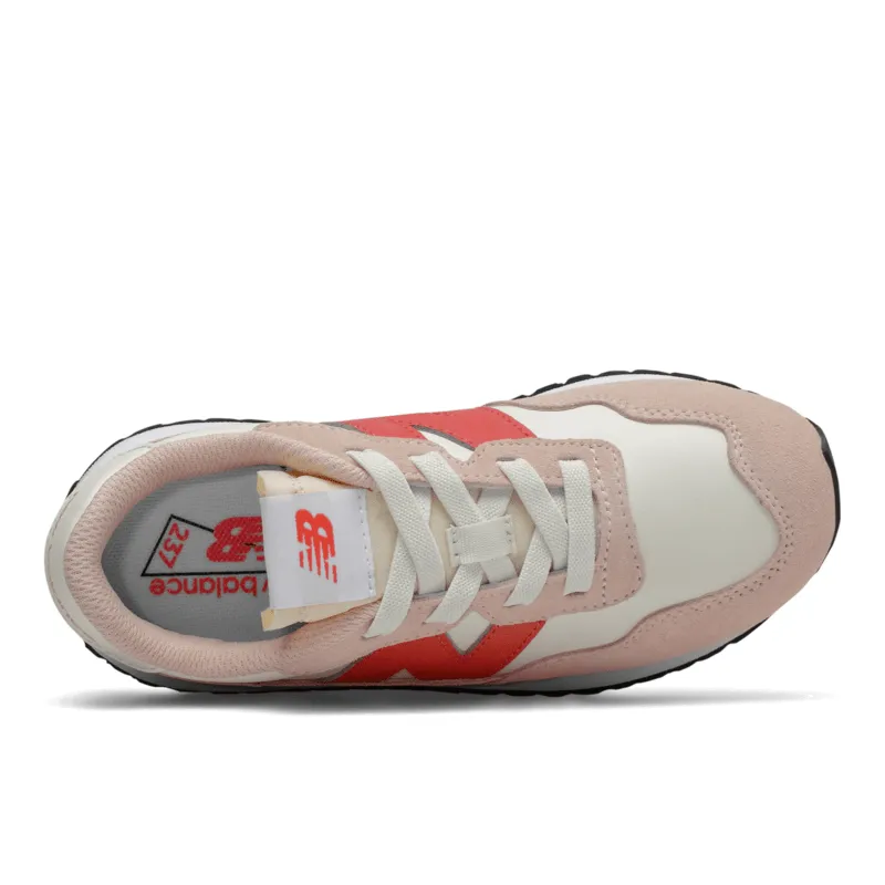 New Balance Youth Girls 237 Bungee Shoe - PH237PK1 (Wide)