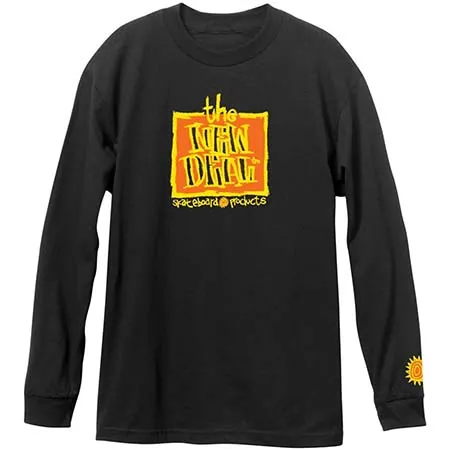 New Deal Skateboards Original Napkin Long Sleeve T Shirt