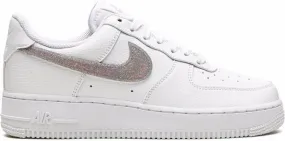 Nike Air Force 1 '07 ESS Glitter Swoosh Canyon Purple sneakers White