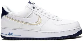 Nike Air Force 1 PRM White White Fossil Blue Void sneakers