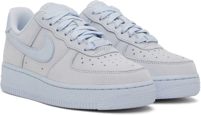 Nike Blue Air Force 1 '07 PRM Sneakers