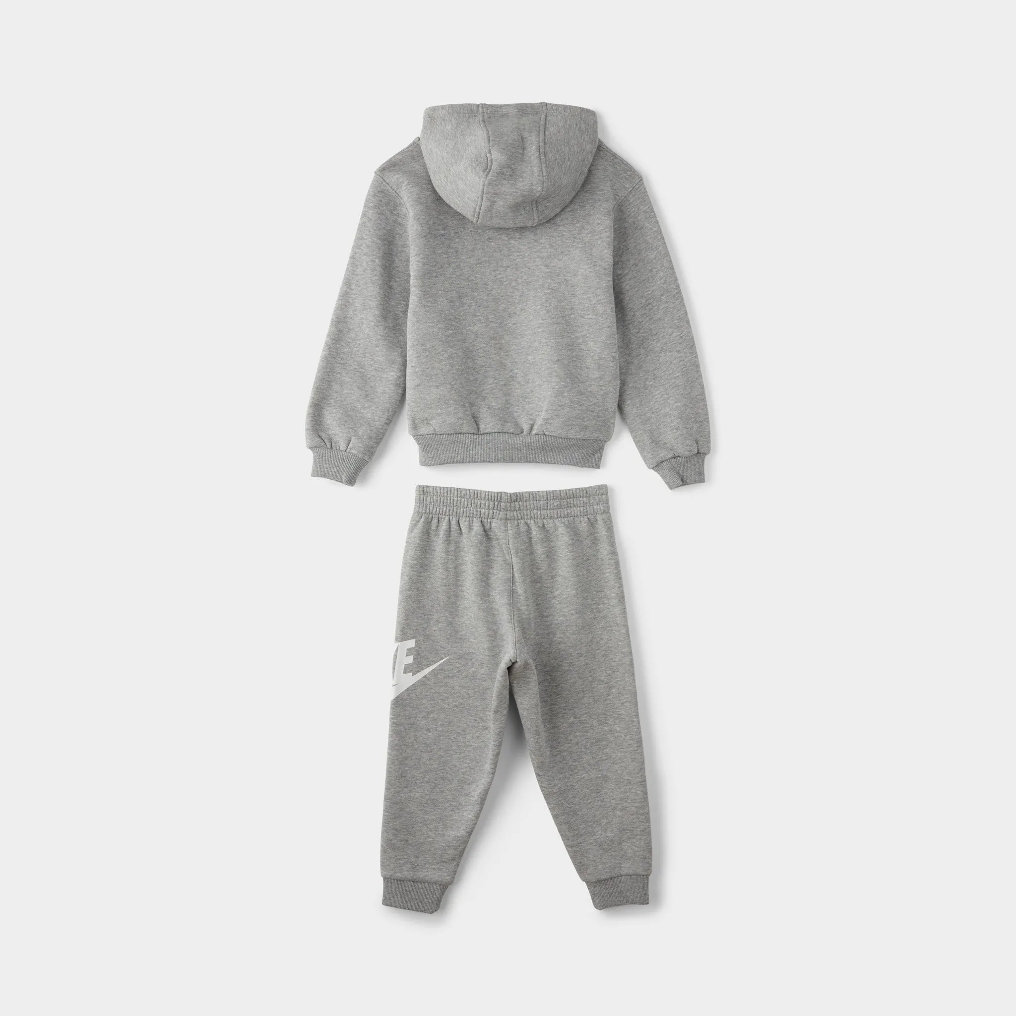 Nike Child Boys' Club Fleece Hoodie Set / Dark Grey Heather