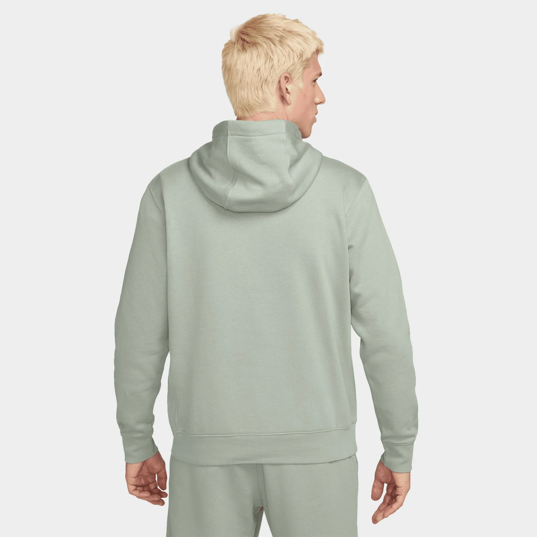 Nike Sportswear Club Fleece Pullover Hoodie Jade Horizon / White