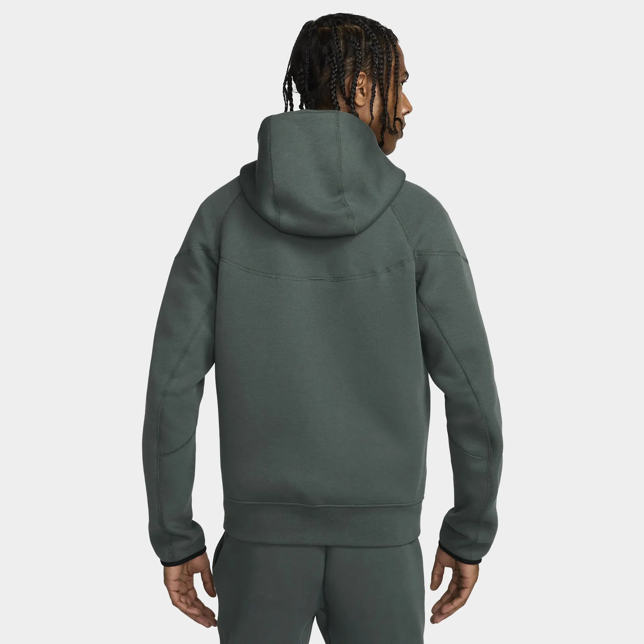 Nike Sportswear Tech Fleece Full-Zip Windrunner Hoodie / Vintage Green