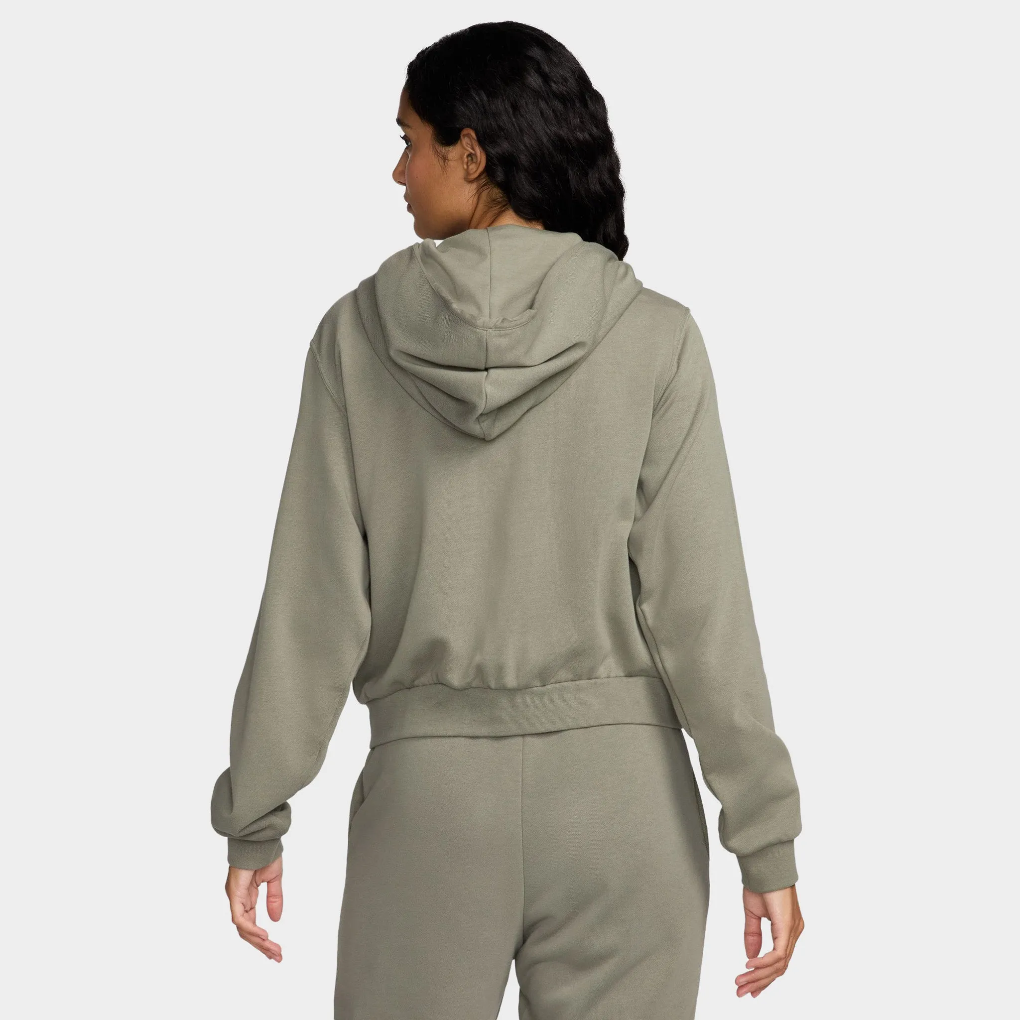 Nike Sportswear Women's Loose Full-Zip French Terry Hoodie Light Army / Sail