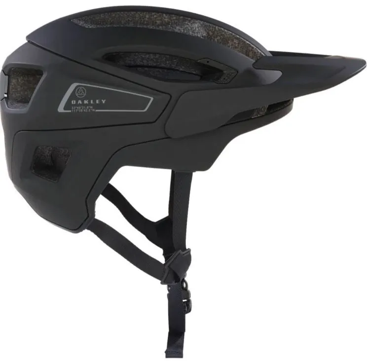 Oakley DRT3 MTB Helmet - Matt Black-Brushed Metal - 2022