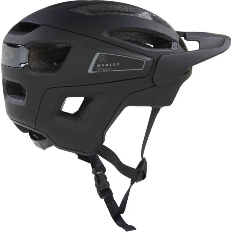 Oakley DRT3 MTB Helmet - Matt Black-Brushed Metal - 2022