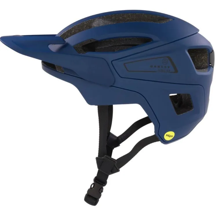 Oakley DRT3 MTB Helmet - Poseidon Blue-Brushed Metal - 2022