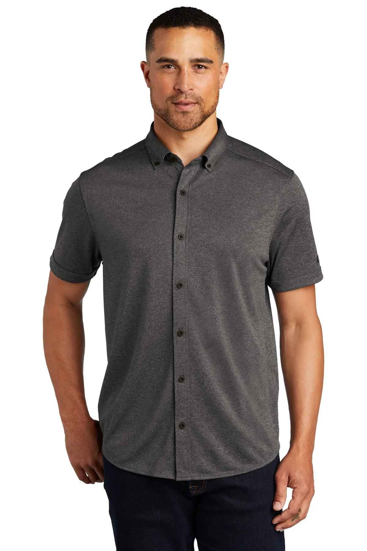 OGIO Gravitate Full-Button Polo