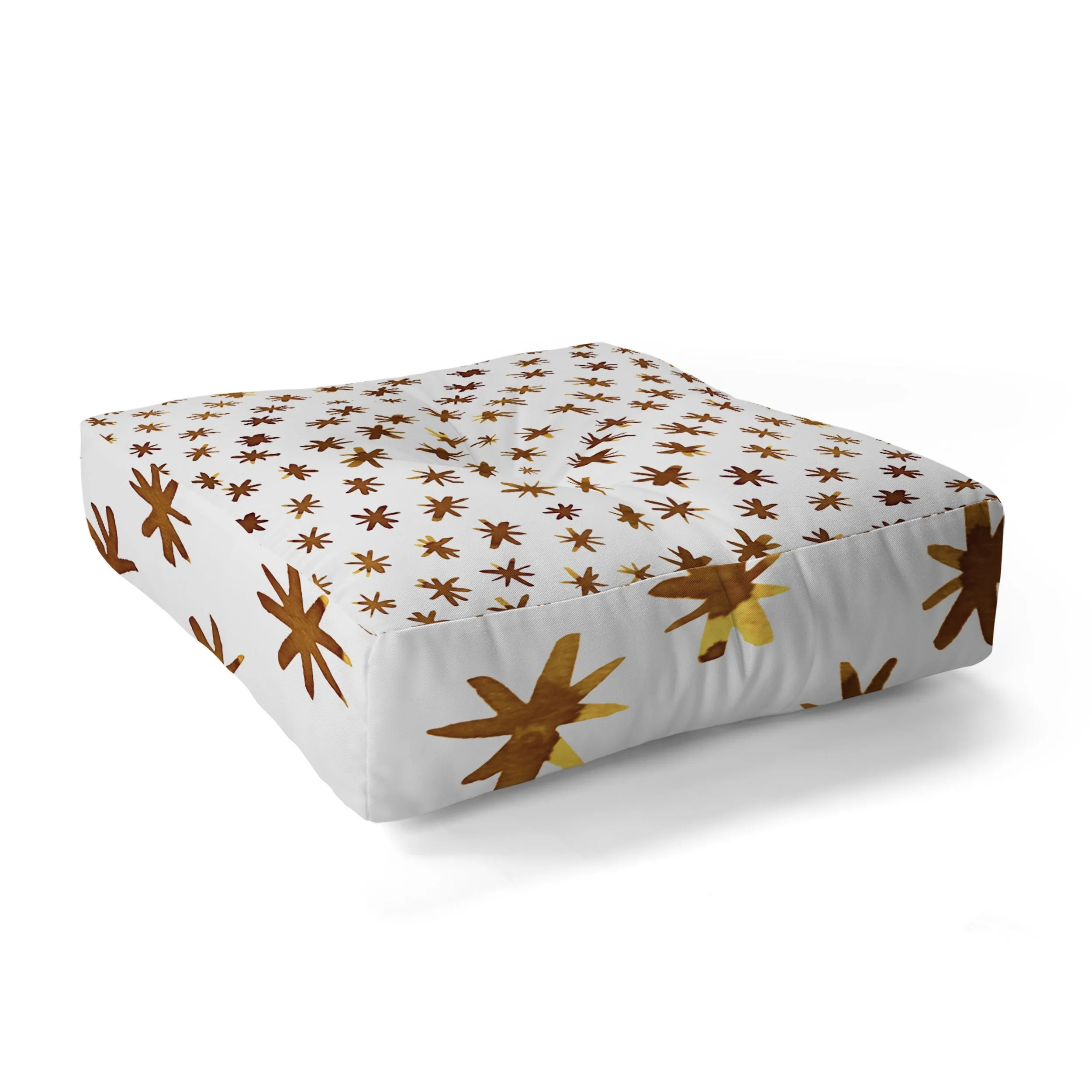 Ole Amber Romance Floor Pouf Pillow Square (DS)