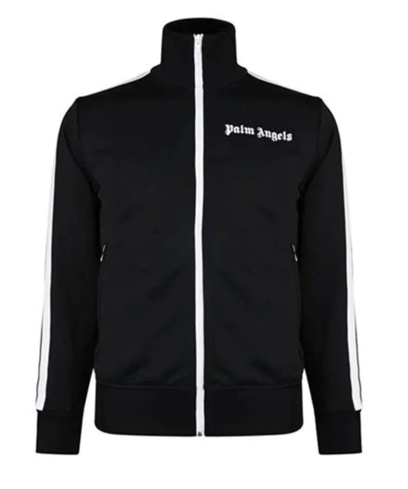 Palm Angels Funnel Zip Tracksuit Jacket