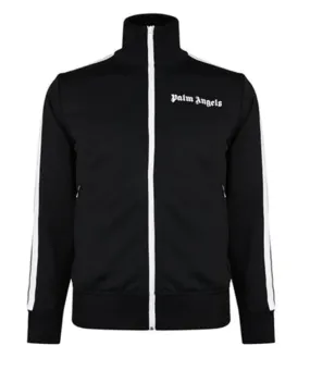 Palm Angels Funnel Zip Tracksuit Jacket