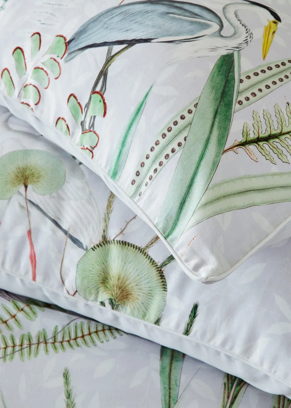 Paoletti Aaliyah Botanical 100% Cotton Duvet Cover Set