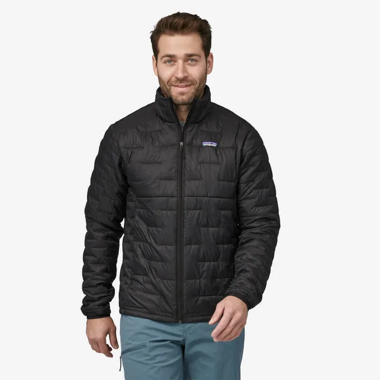 Patagonia Men&apos;s Micro Puff Insulated Jacket in Black