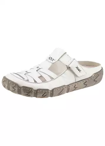 Patterned Clog Sandals by Rieker | Look Again