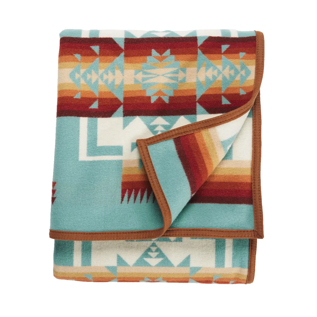 Pendleton Chief Joseph Blanket (Turquoise / Multi)