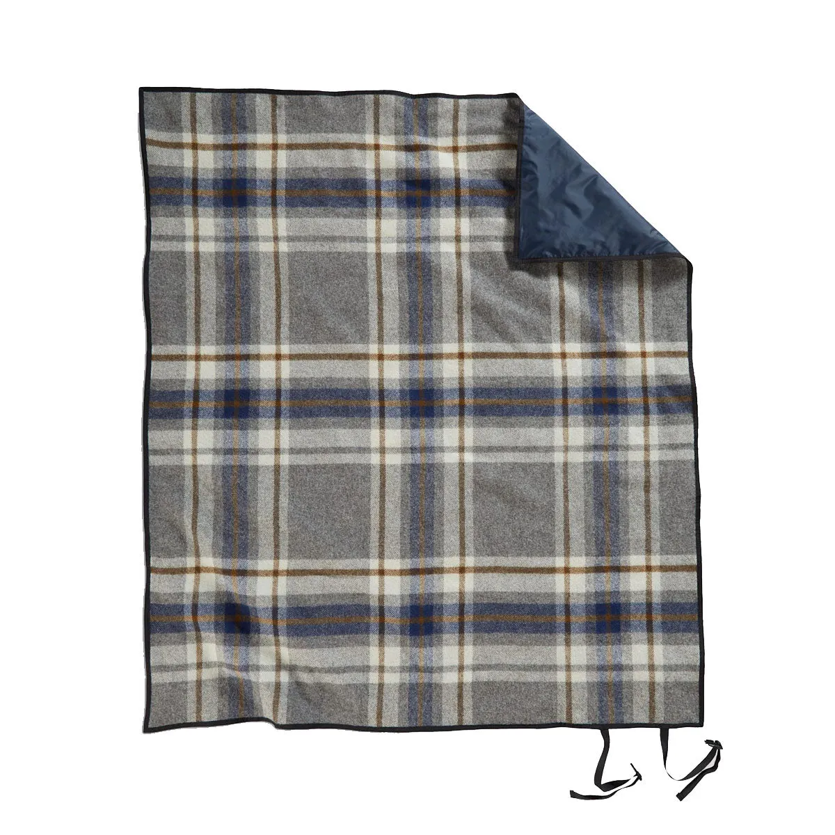 Pendleton Roll Up Blanket (Grey / Blue)