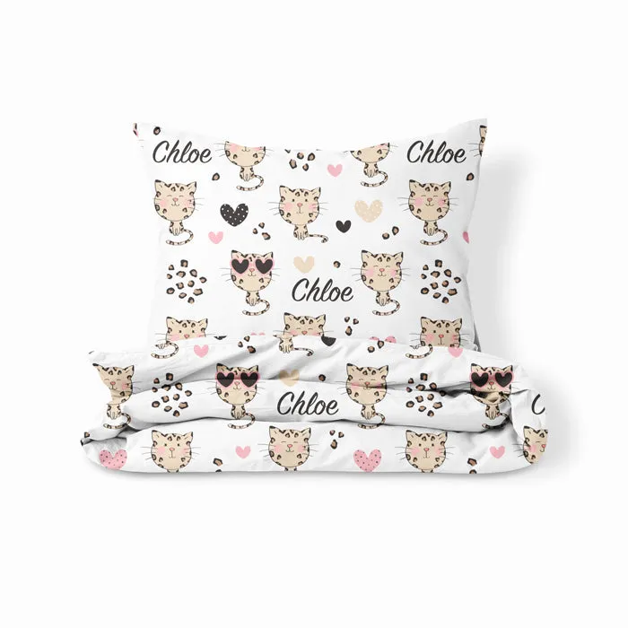 Personalized Twin Sheet and Pillowcase Set