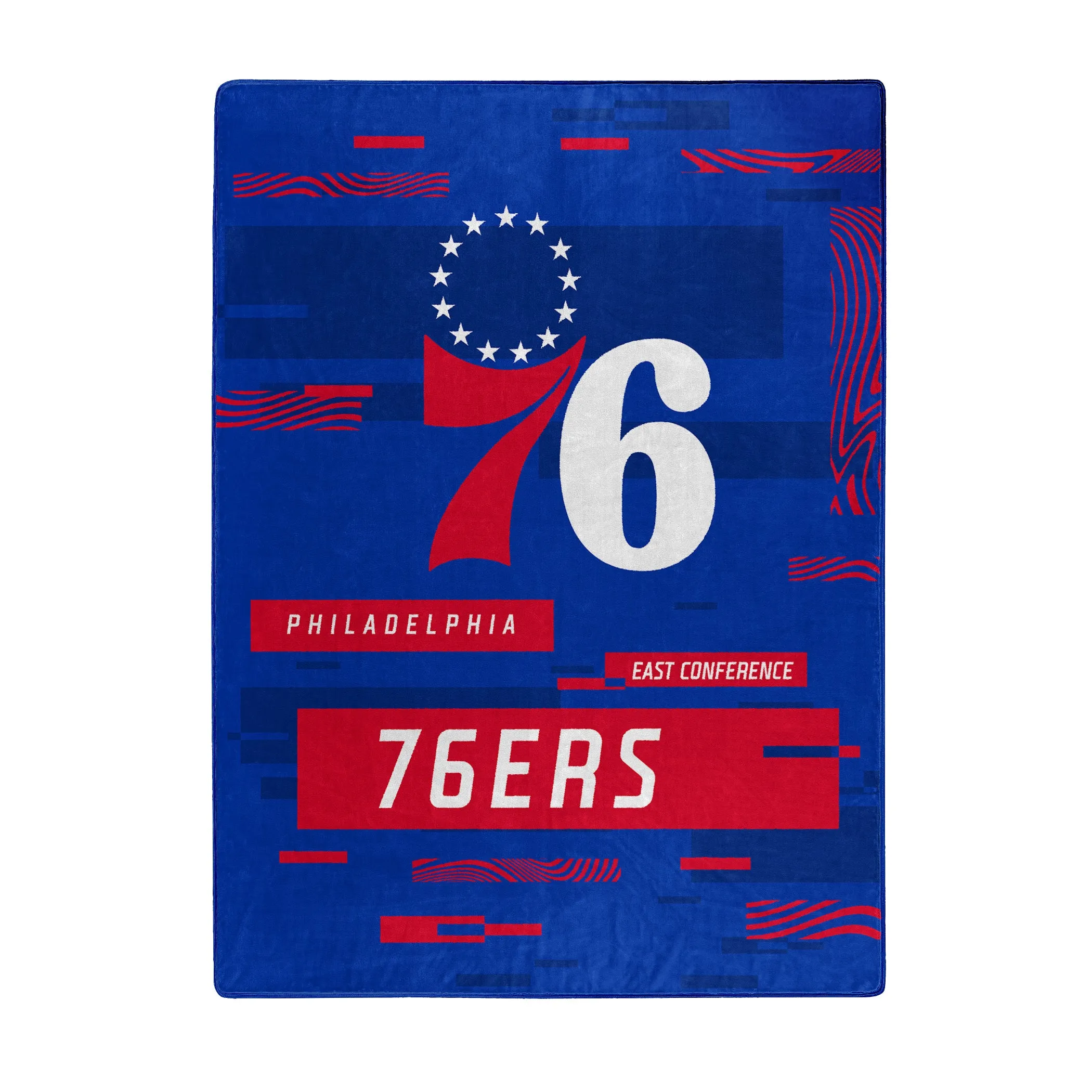 Philadelphia 76ers 60 x 80 Digitize Royal Plush Blanket