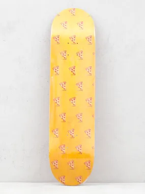 Pizza Skateboards Emoji Pattern Deck (orange)