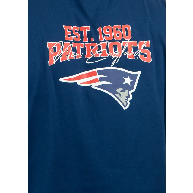 Playera Manga Corta New England Patriots NFL Helmet