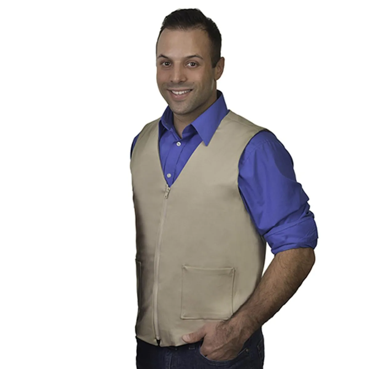 Polar Products Kool Max Men's Fashion Cooling Vest for Sizes S & M