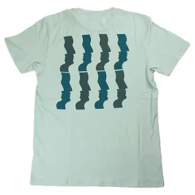 Polar Skateboards Wavy Faces T Shirt