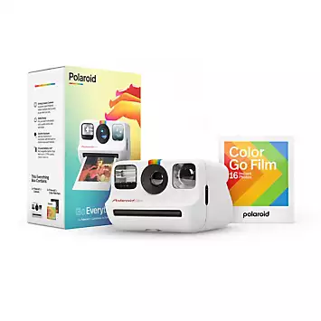 Polaroid Everything Box Go Instant Camera - White | Kaleidoscope