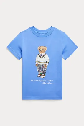 Polo Ralph Lauren Kids 5-7 Ya Erkek ocuk Polo Bear T-shirt