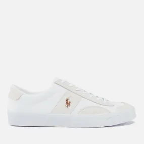 Polo Ralph Lauren Men's Sayer Canvas and Suede Trainers