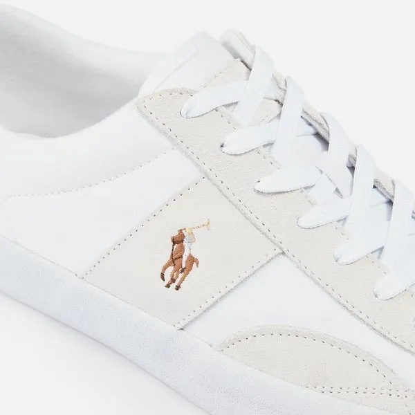 Polo Ralph Lauren Men's Sayer Canvas and Suede Trainers