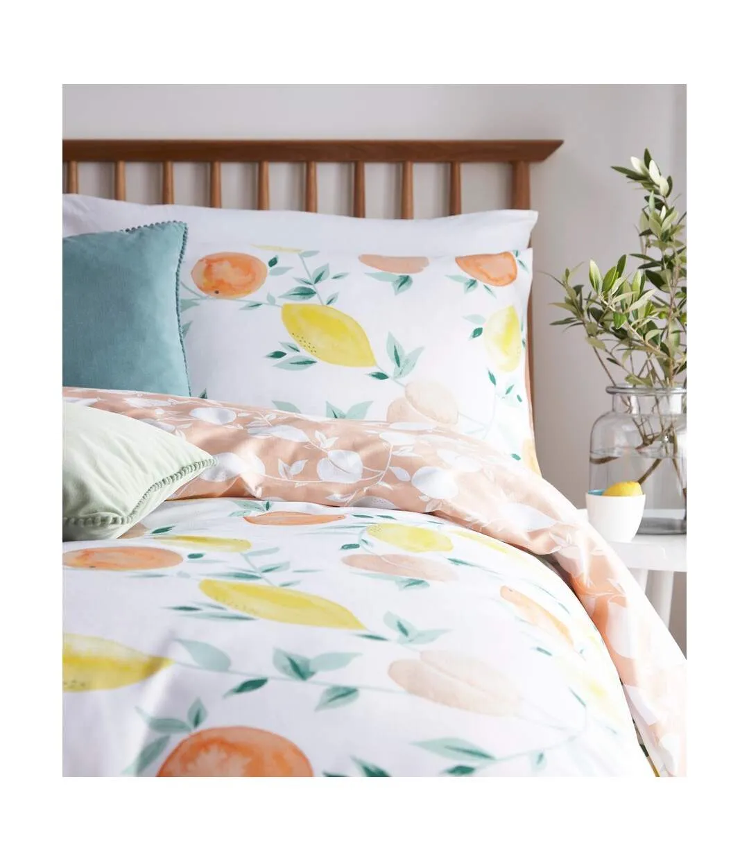 Pommie duvet cover & pillowcase set multicoloured Furn