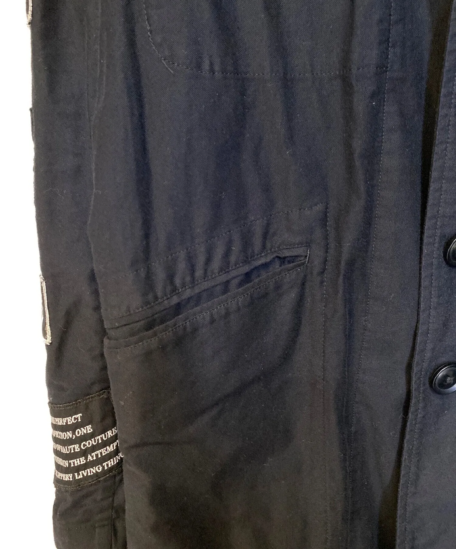 [Pre-owned] Yohji Yamamoto pour homme Picked Long Jacket HD-J13-002