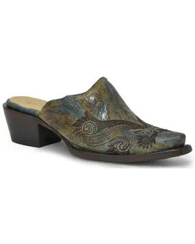 Product Name:  Roper Women's Mary Rustic Free Flow Embroidered Mules - Snip Toe