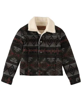 Product Name:  Wrangler Boys' Jaquard Sherpa Lined Jacket