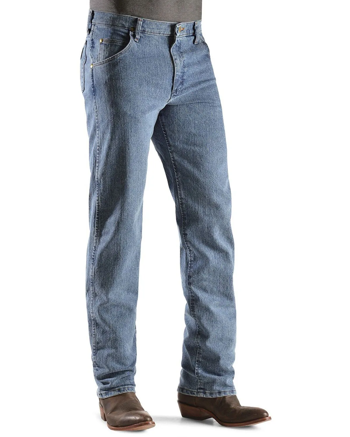 Product Name:  Wrangler Men's Premium Performance Advanced Comfort Stone Beach Jeans - Big & Tall