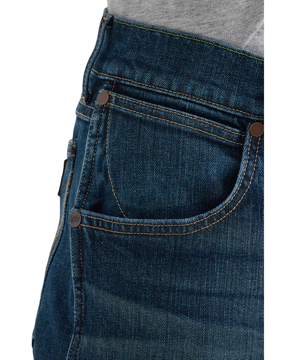 Product Name:  Wrangler Retro Men's Melbourne Dark Wash Slim Straight Stretch Denim Jeans