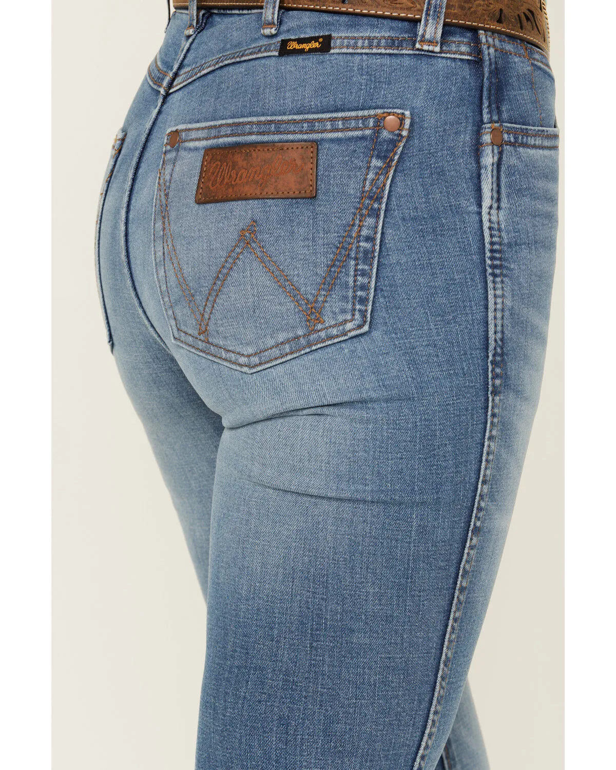 Product Name:  Wrangler Retro Women's Eliza Medium Wash High Rise Stretch Trouser Jeans