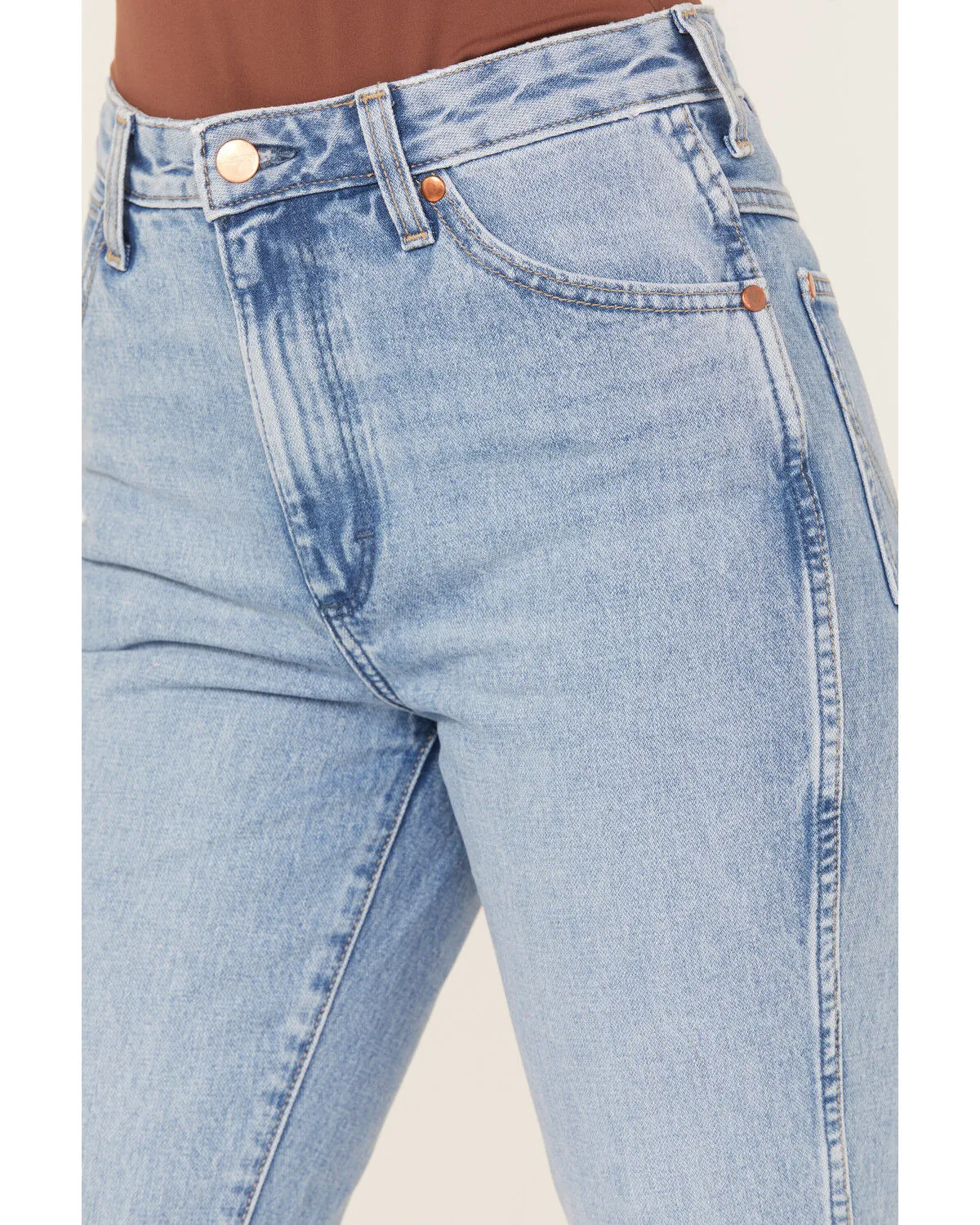 Product Name:  Wrangler Women's Medium Wash High Rise Wrock 627 Flare Jeans