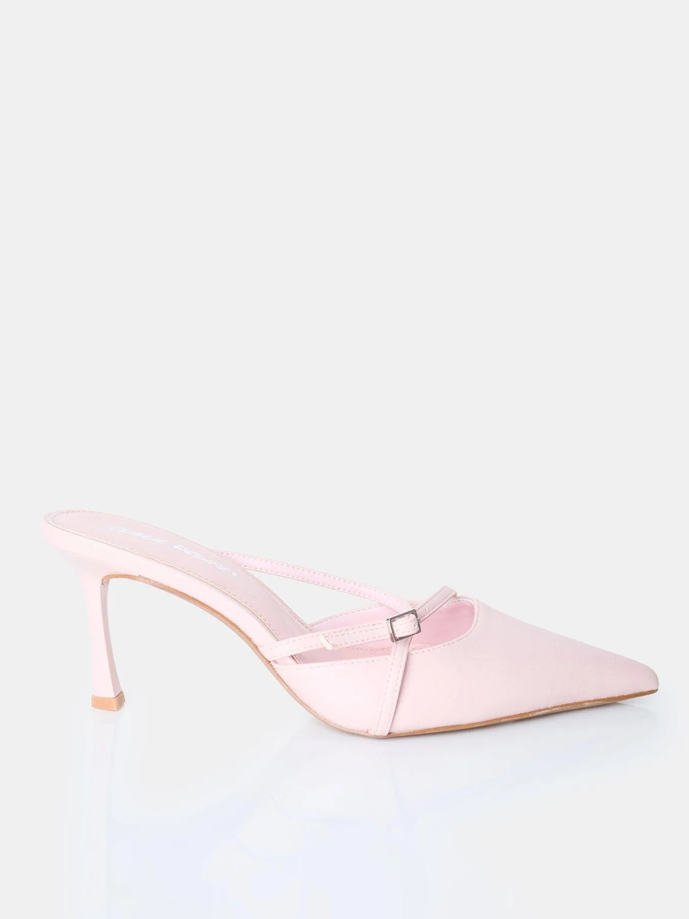 Public Desire Cassanova Pointed Mules - Pink