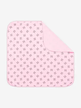 Rachel Riley Baby Girls Bunny Blanket in Pink