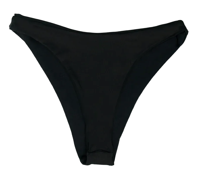 REAL Louise Bikini Bottom-Black