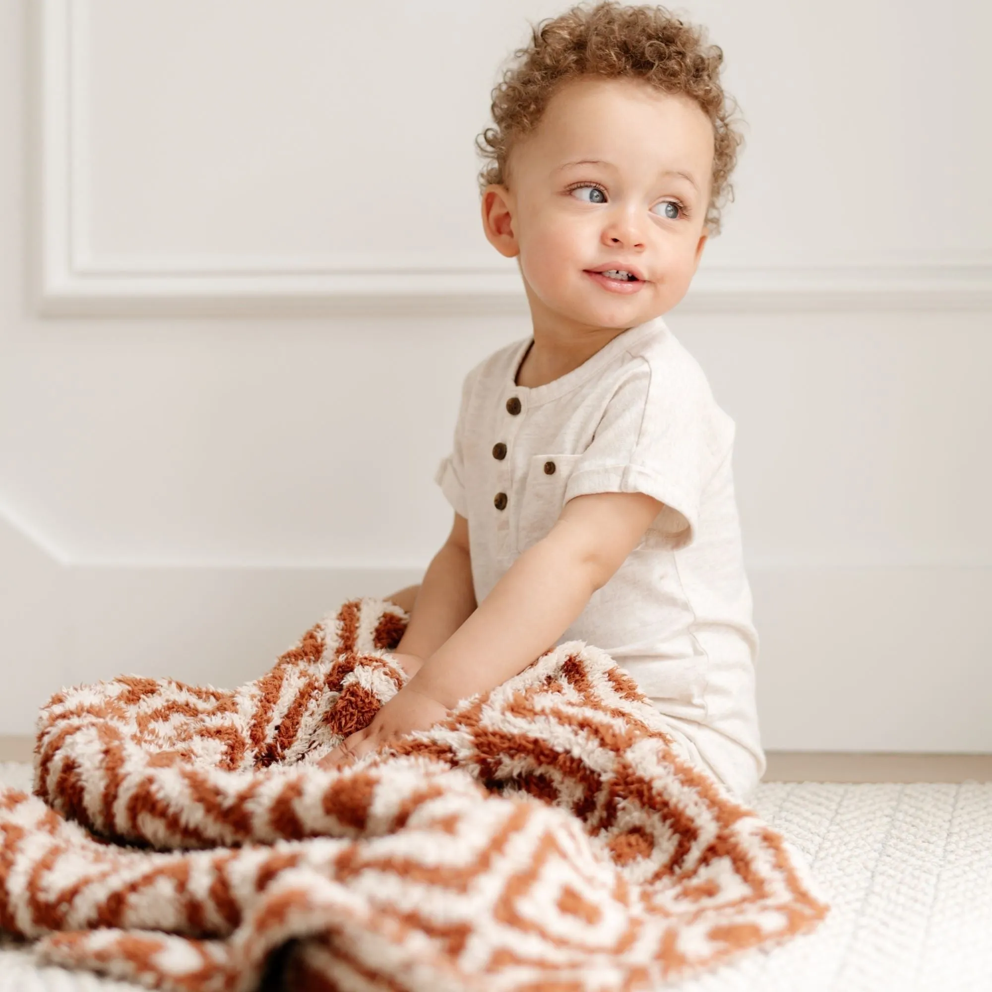 Receiving Double-Layer Bamboni Blanket