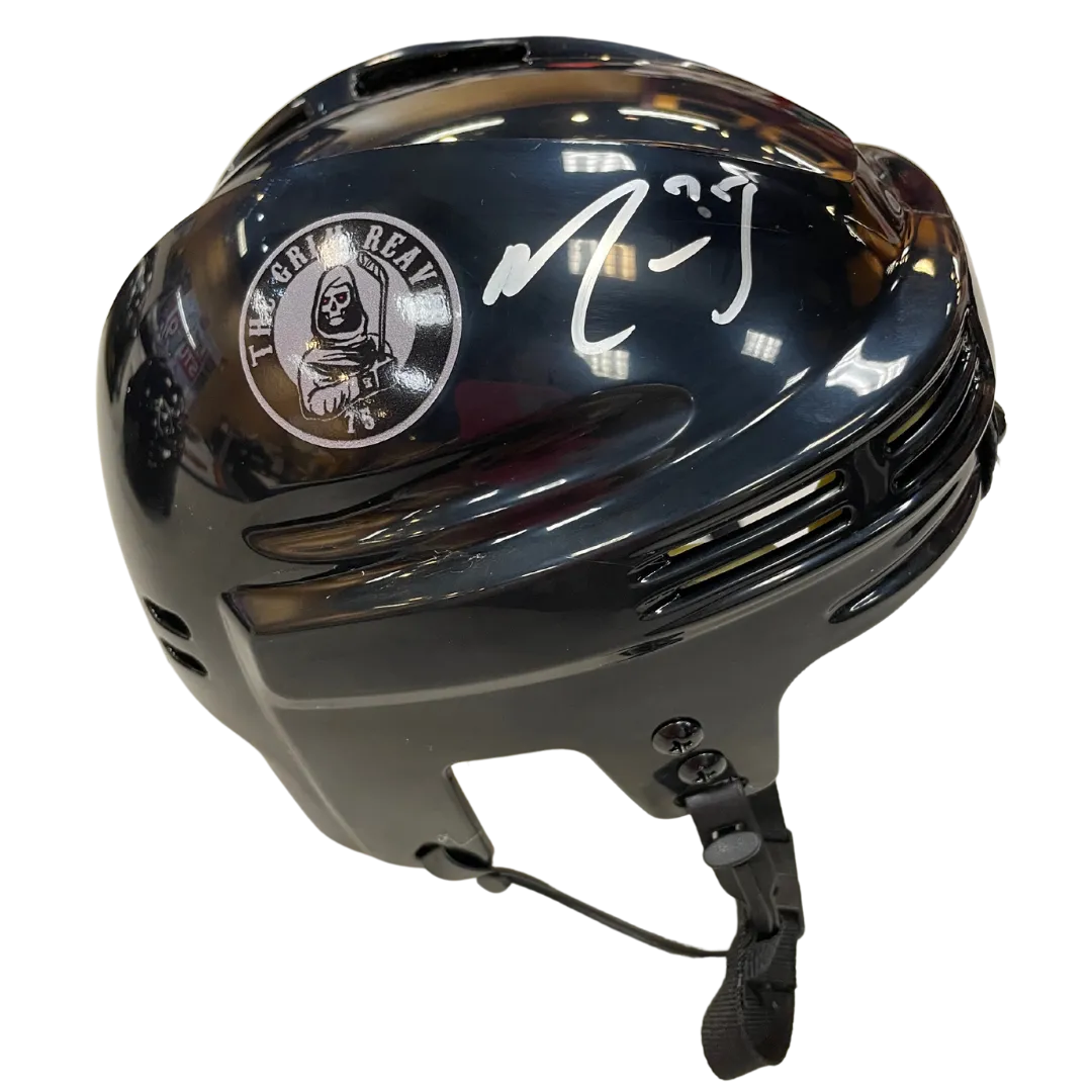 Ryan Reaves Autographed Fan HQ Exclusive SotaStick Art Mini Helmet (Numbered Edition)