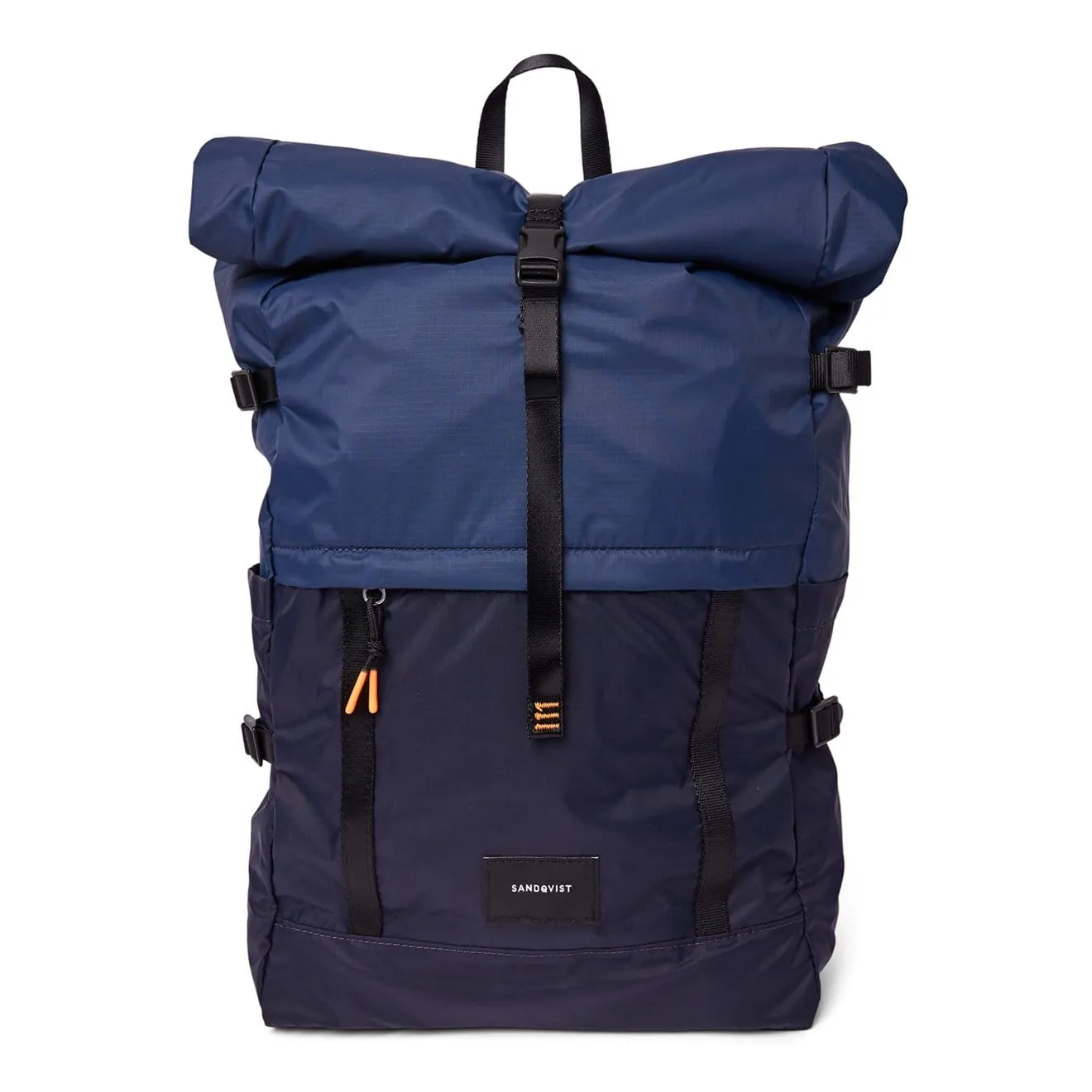 Sandqvist Bernt Lightweight Backpack Navy Blue / Evening Blue