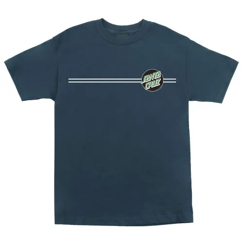 Santa Cruz Skateboards Shirt Other Dot Harbor Blue/Black/Green