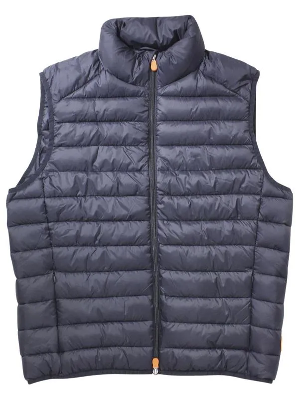 Save The Duck Men's Quilted Sleeveless Winter Vest